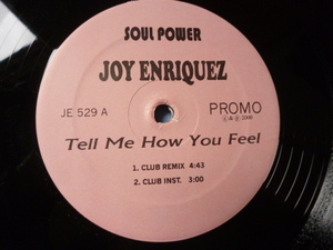 Joy Enriquez / Tell Me How You Feel 超メロウ R&B 12 キャッチー・チューン　試聴