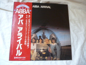 ABBA / Arrival 帯・ライナー付 名盤 LP Dancing Queen / Money, Money, Money / When I Kissed The Teacher 収録　試聴