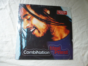 Maxi Priest / Combination シュリンク付 2枚組 メロディアス レゲエ オリジナルUS盤 LP Back Together Again / Mary's Got A Baby 等収録