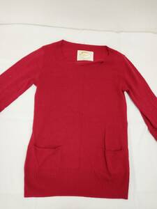** secondhand goods ROUGE VIF rouge vif lakre knitted TF61-171**