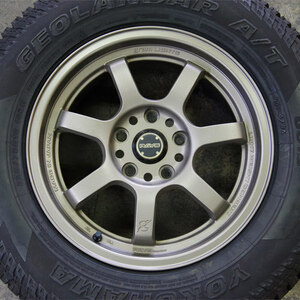 RAYS gramLIGHTS 57S レイズ グラムライツ 57S ヨコハマ ジオランダー A/T G015 225/70R16 デリカD5 アウトランダー エスクード CR-V他