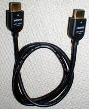 SONY High Speed HDMI Cable イーサーネット対応 ソニー 金メッキ/高ノイズシールド ハイスピード HDMIケーブル 75cm 送料300円_画像2