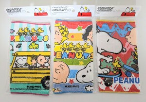 SNOOPY スヌーピー ミニタオルハンカチ ミニタオル ハンカチ 子供用ファッション小物 子供用 ファッション小物 ３点まとめて