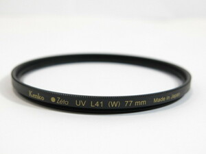 Kenko Zeta UV L41(W) 77mm height performance protection filter Kenko [ tube Ke466]