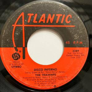 7” ★ The Trammps - Disco Inferno / That's Where The Happy People Go ★ レコード アナログ ディスコ ダンクラ muro kiyo kocoの画像1