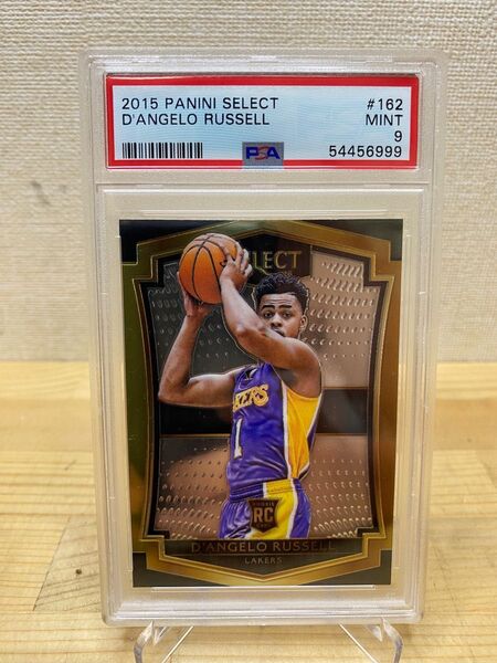 NBA カード　D‘ANGELO RUSELL RC Panini SELECT PSA 9