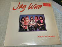 JAG WIRE/Made In Heaven 輸入盤LPレコード　盤面良好　シュリンク付きジャケット_画像1