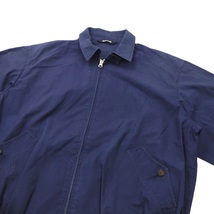 BARACUTA スウィングトップ G9ジャケット M ネイビー フード着脱式_画像5