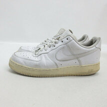 y■【28.5cm】ナイキ/NIKEエアフォースワンAIR FORCE 1 '07レザースニーカー■315122-111MENS/33【中古】_画像1