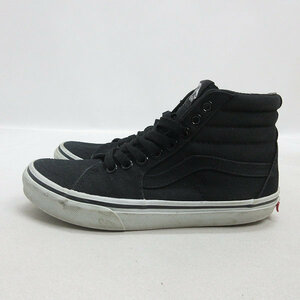 s■【23cm】バンス/VANS スケートハイ キャンバス スニーカー V38CL CVS■黒/LADIES向け/12【中古