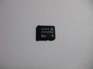8GB　PS VITA　メモリーカード　SONY フォーマット済み　ヴィータ
