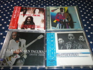 JAMAALADEEN TACUMA/PINK INC. 廃盤アルバム4枚セット 国内盤