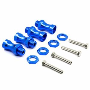  Tamiya Tamiya 1/10 12.-17. conversion hub 30. wide hub (.. blue )