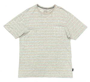 良好 patagonia ボーダー Tシャツ M ポケT パタゴニア STY52790SP18 スクイーキー クリーン ポケットT