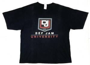 希少 90〜00s初期 DEF JAM I AM HIPHOP Tシャツ 黒 XXL ビンテージ デフジャム