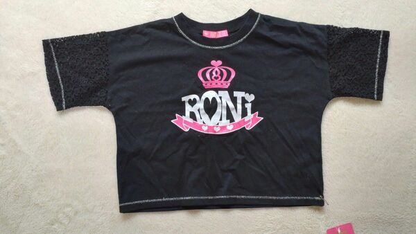 半袖Tシャツ　女の子　RONI　ブラック　110 新品