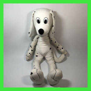 N-2477* dog Dalmatian? soft toy animal .. dog commodity tag less 