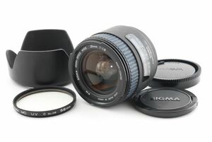 [Rank:B] SIGMA HIGH-SPEED WIDE 28mm F1.8 AF 大口径 広角 レンズ / ソニー ミノルタ Sony Minolta 完動 フード付 ベタつきなく良好 #1260