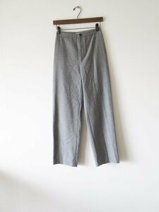 美品 2020AW AURALEE / オーラリー A20AP07CF WOOL FULLING FLANNEL SLACKS 0 L.GRAY * パンツ スラックス