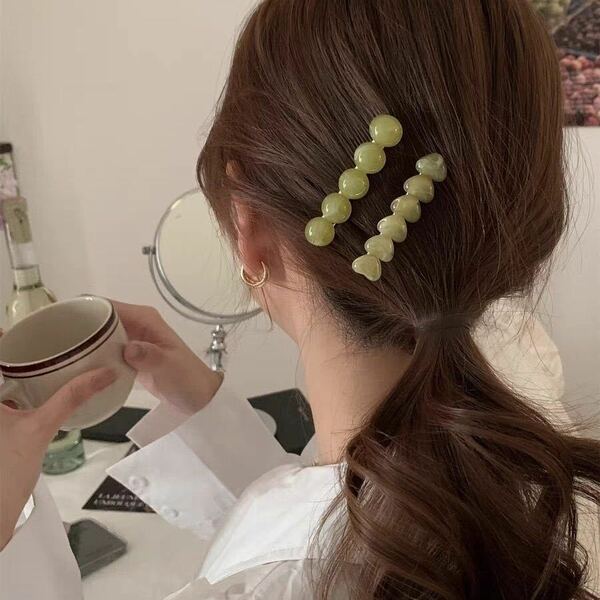 ヘアピンヘアクリップ髪飾り髪留めヘアアクセサリーシンプル結婚式ギフトヘアアクセサリー