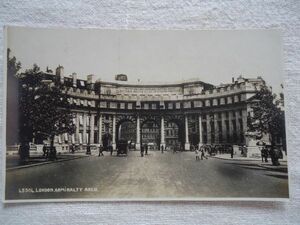 【絵葉書1枚】 Admiralty Arch. London /Phtochrom /アドミラルティアーチ /ロンドンヴィンテージ 街 建築 街並み ハガキ 45-15