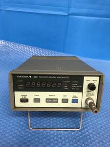 [CK17106] YOKOGAWA 横河 2661 PRECISON DIGITAL MANONETER 現状渡し