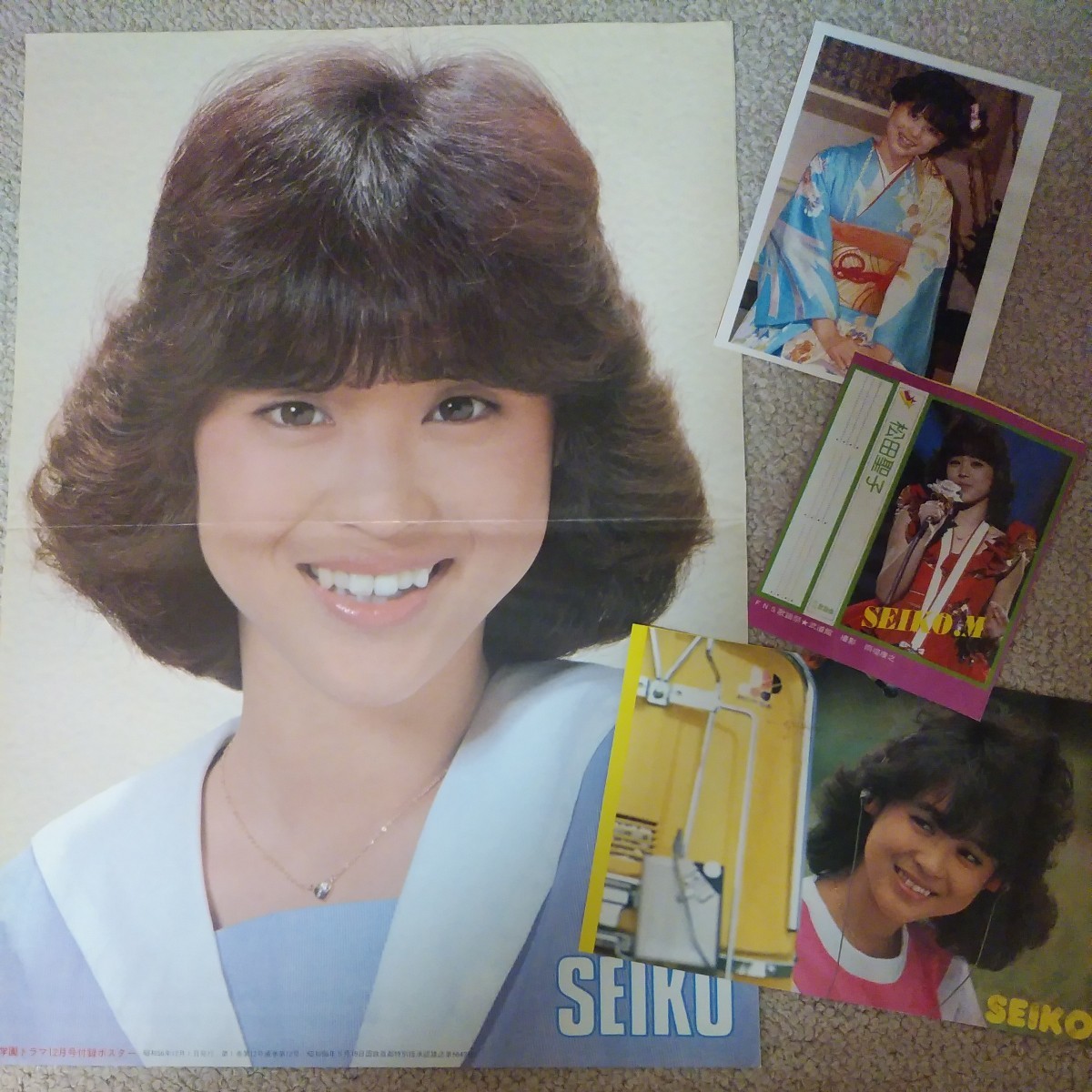 ヤフオク! -松田聖子 ポスターの中古品・新品・未使用品一覧