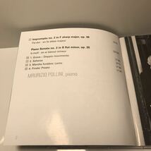 CD MAURIZIO POLLINI マウリツィオ・ポリーニ CHOPIN ショパン OPP. 33, 38 ピアノ_画像3