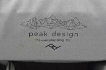 【新品級】PeakDesign ピークデザイン エブリデイスリング10L チャコール BSL-10-BL-1 #987_画像8