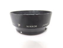 L211 ニコン Nikon メタルフード NIKKOR 50mm f2 F刻印 カメラレンズアクセサリー クリックポスト_画像1