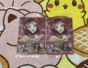 BANDAI ラブライブ！ ウエハースカード 箔押し＋ノーマルセット☆西木野 真姫☆バンダイ　2枚