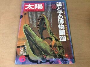 ●K291●太陽●1980年6月●親と子の博物館200●池波正太郎遠藤周作谷川徹三串田孫一岩崎友吉福田繁加藤有次野呂邦暢●平凡社●即決