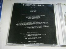 DUMMY CHILDREN ダミーチルドレン / LOST YOUR EYESIGHT 2曲入CDR_画像2