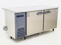 D9663 2021年製 フクシマガリレイ コールドテーブル冷蔵庫 LRW-150RM-F/インバーター/センターフリー/431L/110万