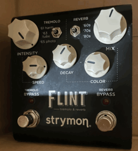 交換無料! 新品 Reverb ストライモン FLINT 新品同 未使用 Strymon