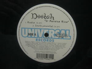 Deetah / El Paraiso Rico ◆Y394NO◆12インチ