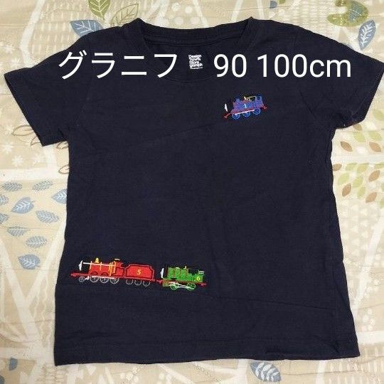 graniph グラニフ 半袖Tシャツ トーマス ハロルド パーシー ジェームス 90 100cm