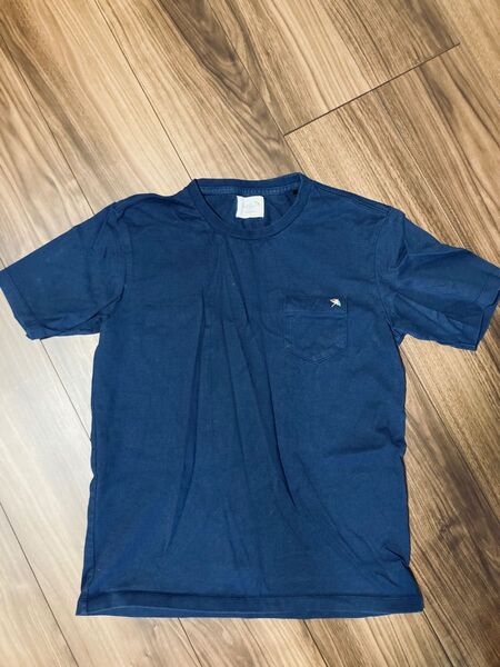 美品 アーノルドパーマー コットン半袖Tシャツ メンズM ネイビー
