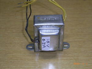 小型電源変圧器　１０Ｖ　０,５Ａ