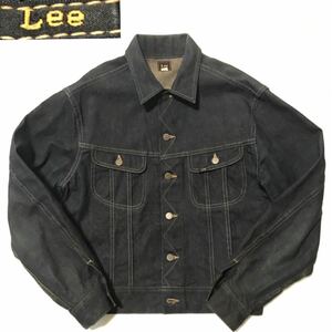 漢のオシャレ 老舗の渾身の1着 90s 復刻 50s リジットデニム Lee リー 101J M Gジャン 1013 ビンテージ　赤タグ メンズ 40REGULAR