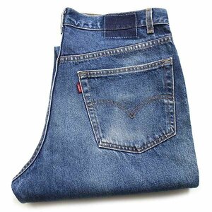 ★00s USA製 Levi'sリーバイス 550 デニムパンツ w38 L30★SDP1928 オールド ジーンズ テーパード バギー ワイド ルーズ ヒゲ ビッグサイズ