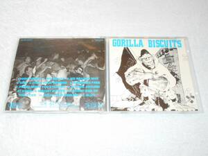 GORILLA BISCUITS ／デビュー盤／世界初西独盤CD化／オリジナル青地ロゴ／歌詞掲載／ ゴリラ・ビスケッツ
