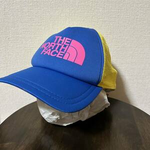 NORTH FACE ノースフェイス 古着スナップバックメッシュキャップ NN01452 帽子 メンズ レディース ネーム書き込み、スレ有り→要状態確認！