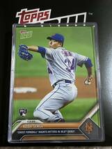 MLB TOPPS NOW★5枚セット 千賀滉大 ニューヨーク メッツ ルーキーRCカード★新品 未使用 未開封 ゆうパケット匿名対応 送料無料_画像1