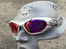 LINEGEAR　オークリー　プレート用　偏光レンズ　UV420　タンザナイト　Oakley　Plate_画像4