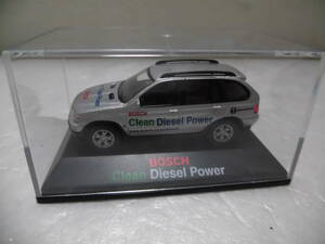 非売品 BOSCH Clean Diesel Power　BMW X5 ミニカー 1/72 ボッシュ