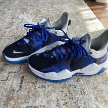 PS5 Nike PG5 Paul George Blue 26cm 中古美品 プレイステーション_画像2