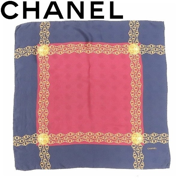 CHANEL スカーフ チェーン柄の値段と価格推移は?|8件の売買データ