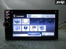 保証付き KENWOOD ケンウッド メモリーナビ MDV-L300 地図データ 2012年 DVD再生 CD再生 ワンセグ カーナビ 棚F-1-2_画像2