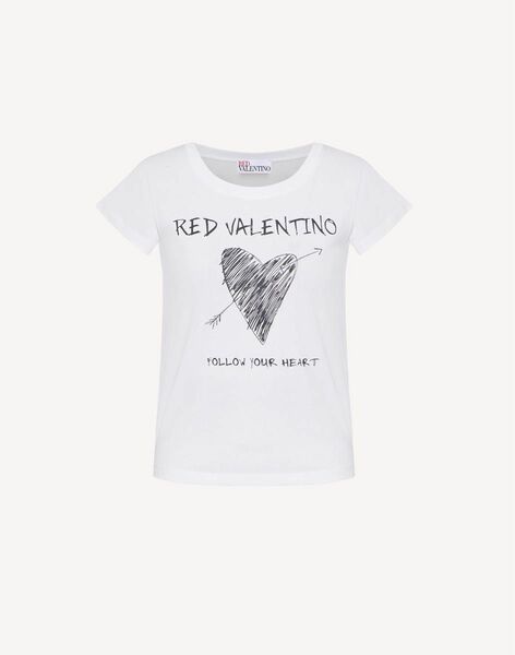 【RED VALENTINO】半袖Tシャツ 新品タグ付き